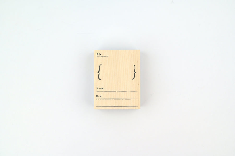 Kodomo No Kao - Planner Stamp Club - Sealing Stamp Record