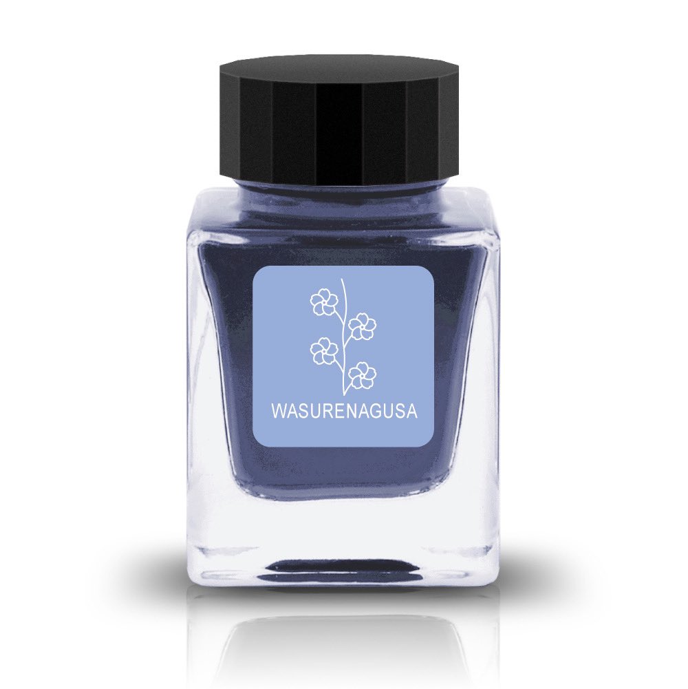 Tono & Lims Ink Bottle - Flower Memories - WASURENAGUSA - 30ml