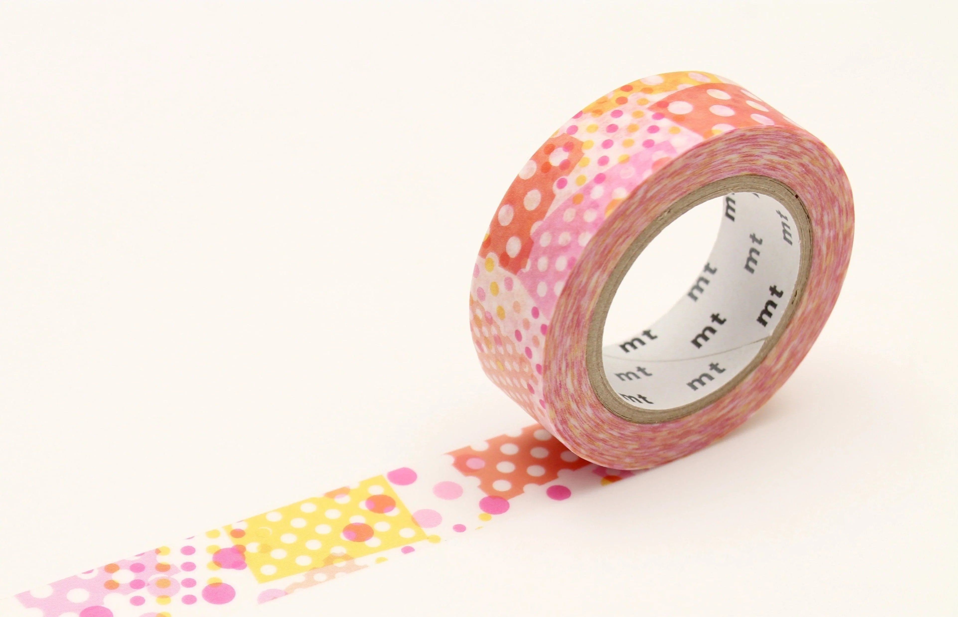 mt deco Washi Tape - negapoji dot pink