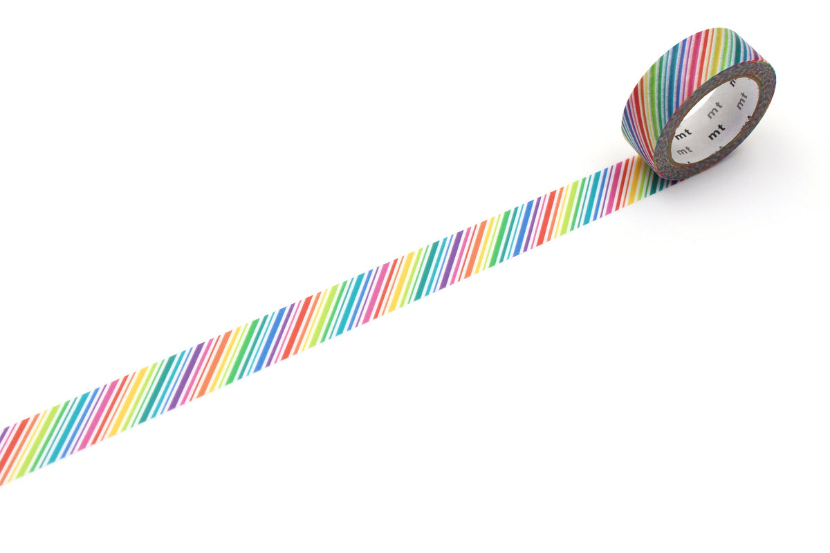 mt Washi Tape - Rainbow Stripe