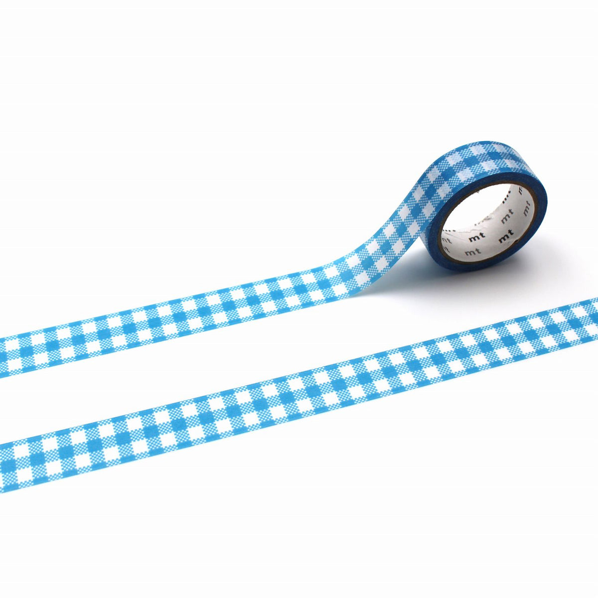 mt Washi Tape - Deco - Ichimatsu Gingham Check - Blue