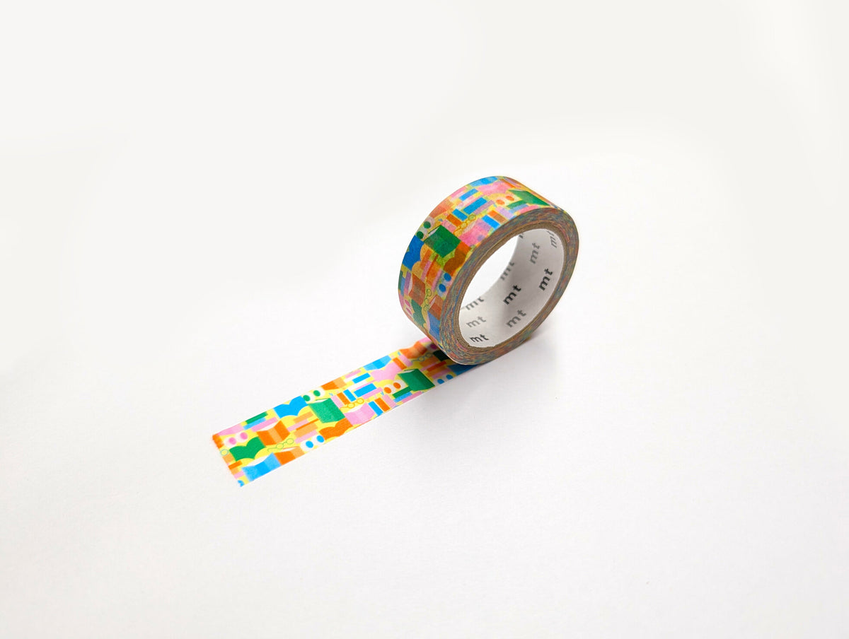 mt Washi Tape - ex - Book Pattern - Limited Edition