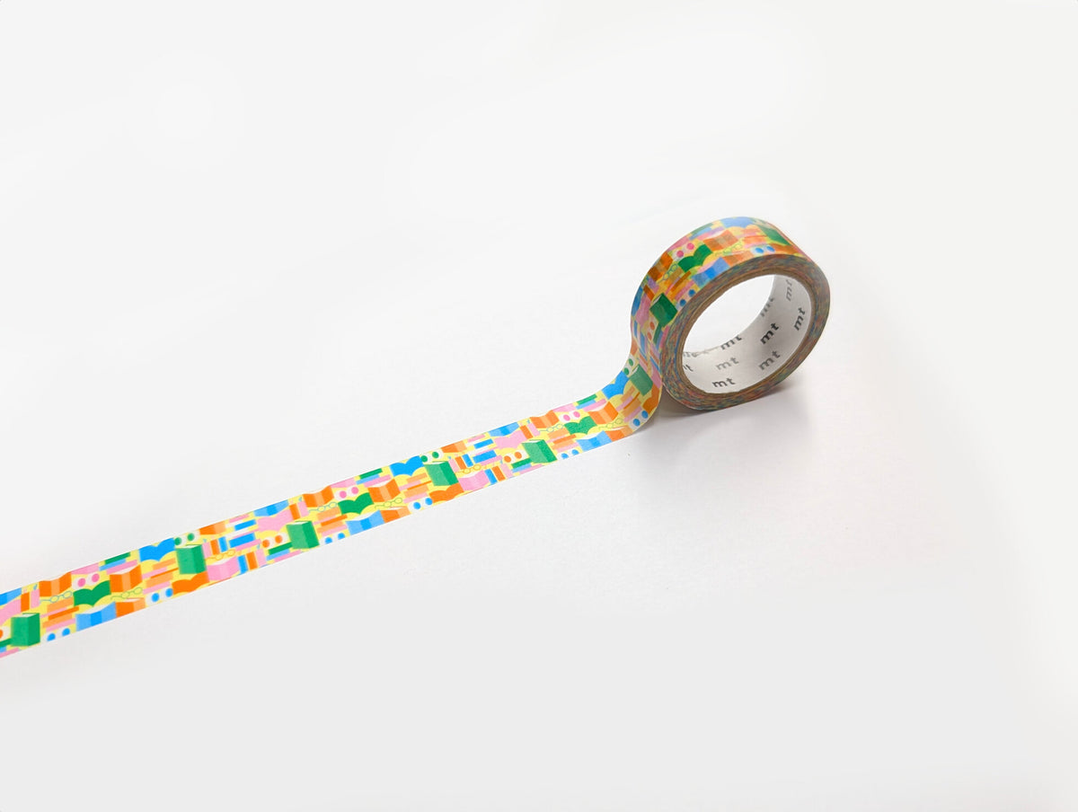 mt Washi Tape - ex - Book Pattern - Limited Edition