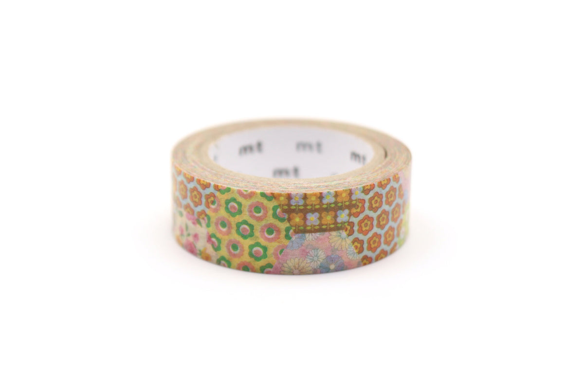 mt Washi Tape - ex - Retro Flower - Limited Edition