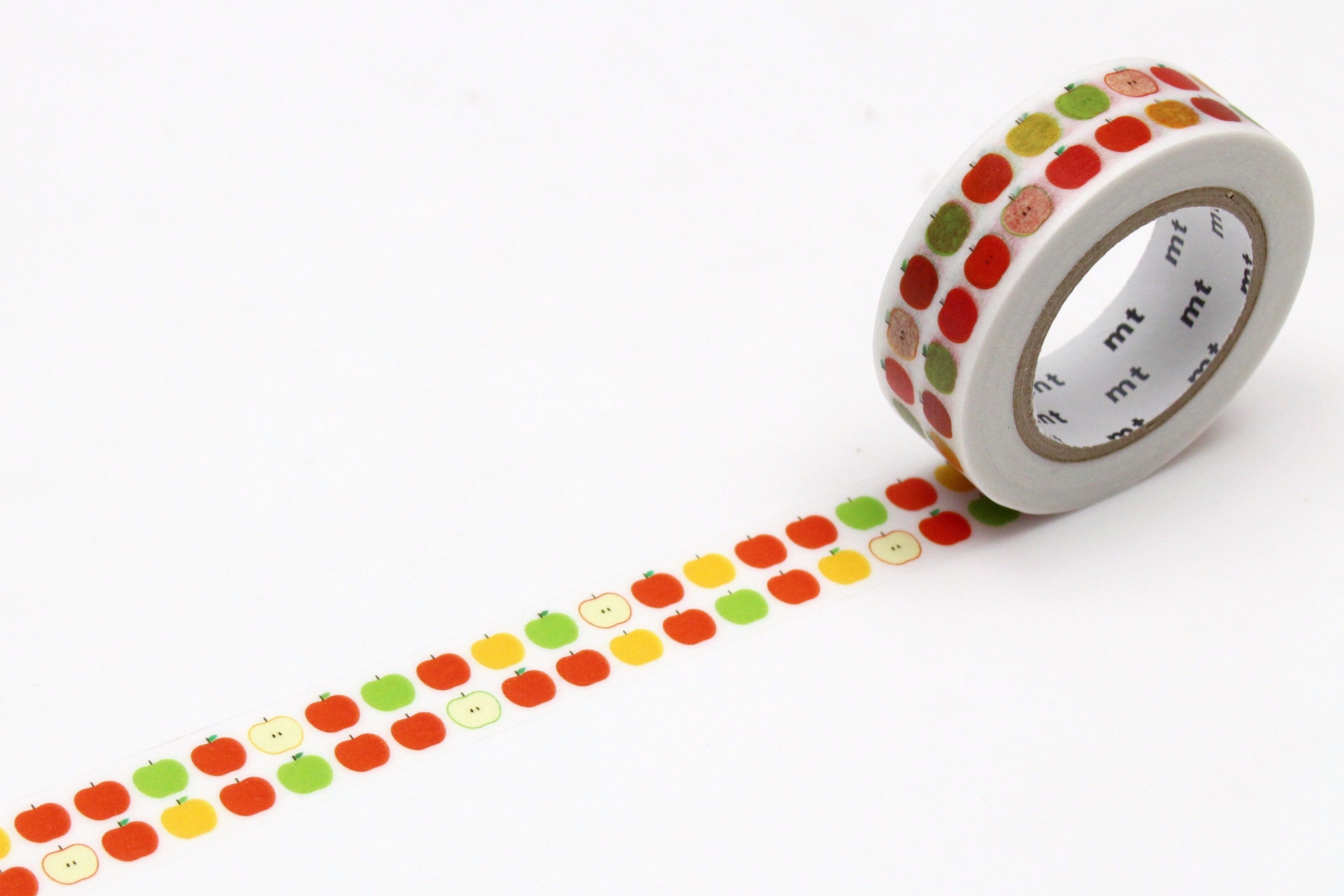 mt ex Washi Tape - Apple Pattern
