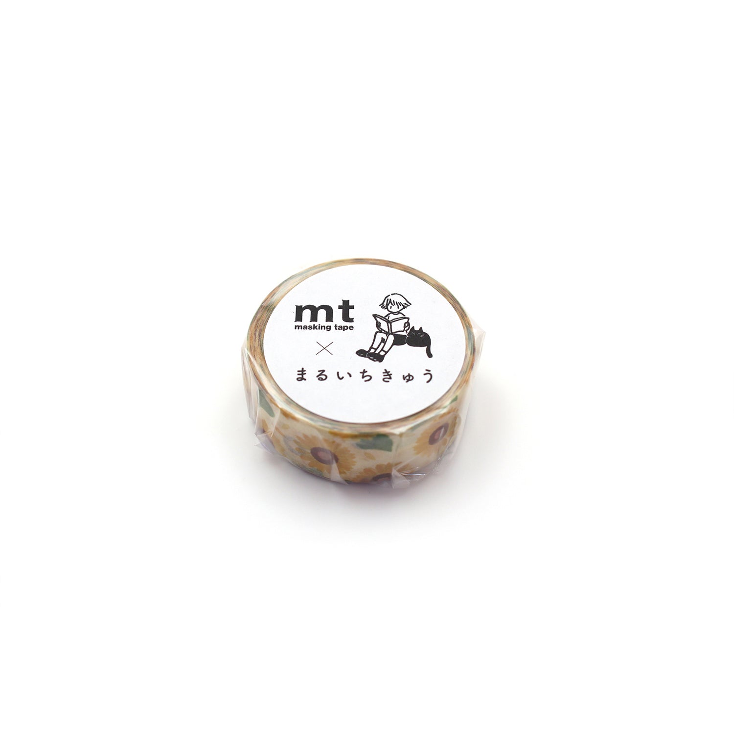 mt Washi Tape - Maruichikyu - Sunflower
