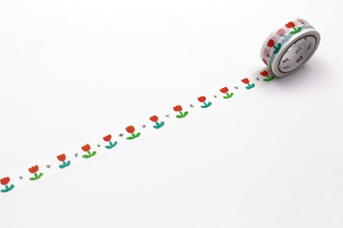 mt x Makoto Matsubayashi Washi Tape - Tulip