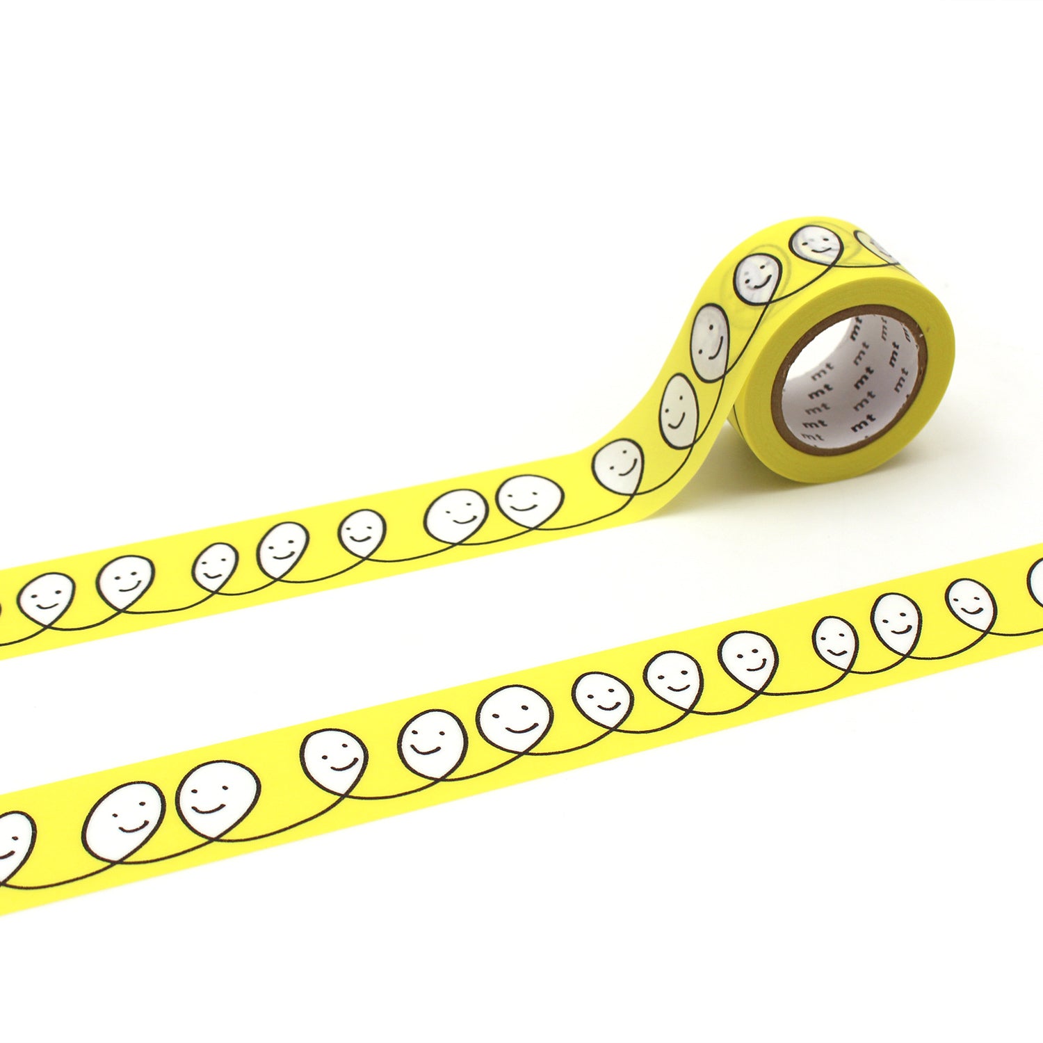 mt Washi Tape - minä perhonen - Smile: Yellow