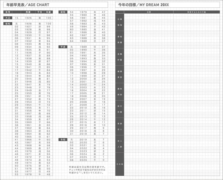 Kokuyo JIBUN TECHO Biz 2027 - Diary - Refill - A5 Slim (Coming Soon)