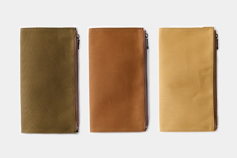 TRAVELER'S Factory Regular Size Refill - Cotton Zipper Case
