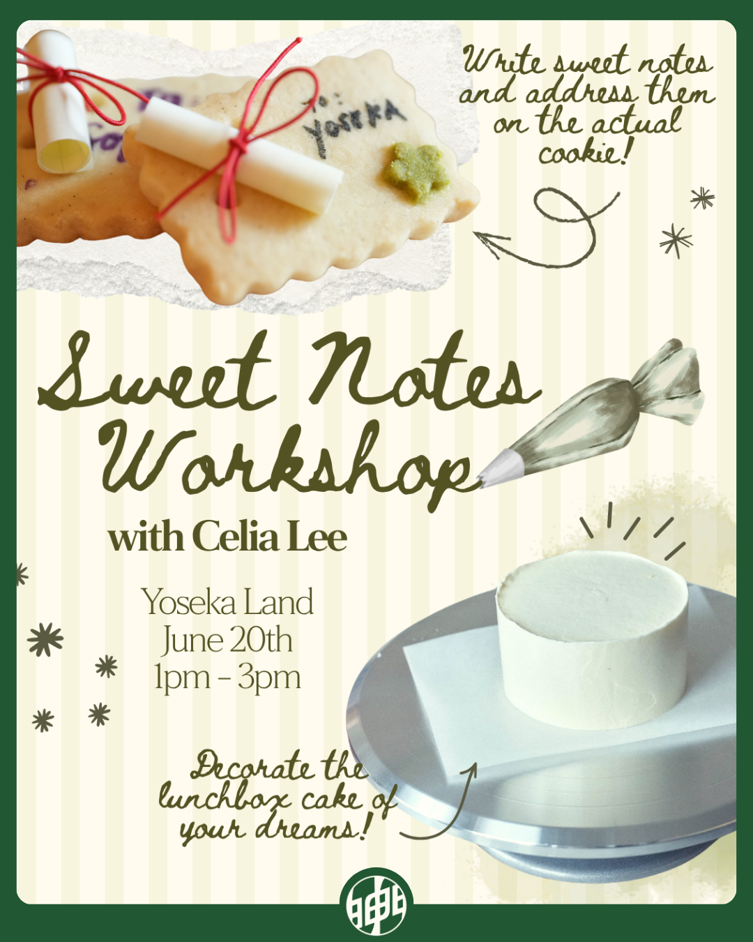 Sweet Notes Workshop with Celia