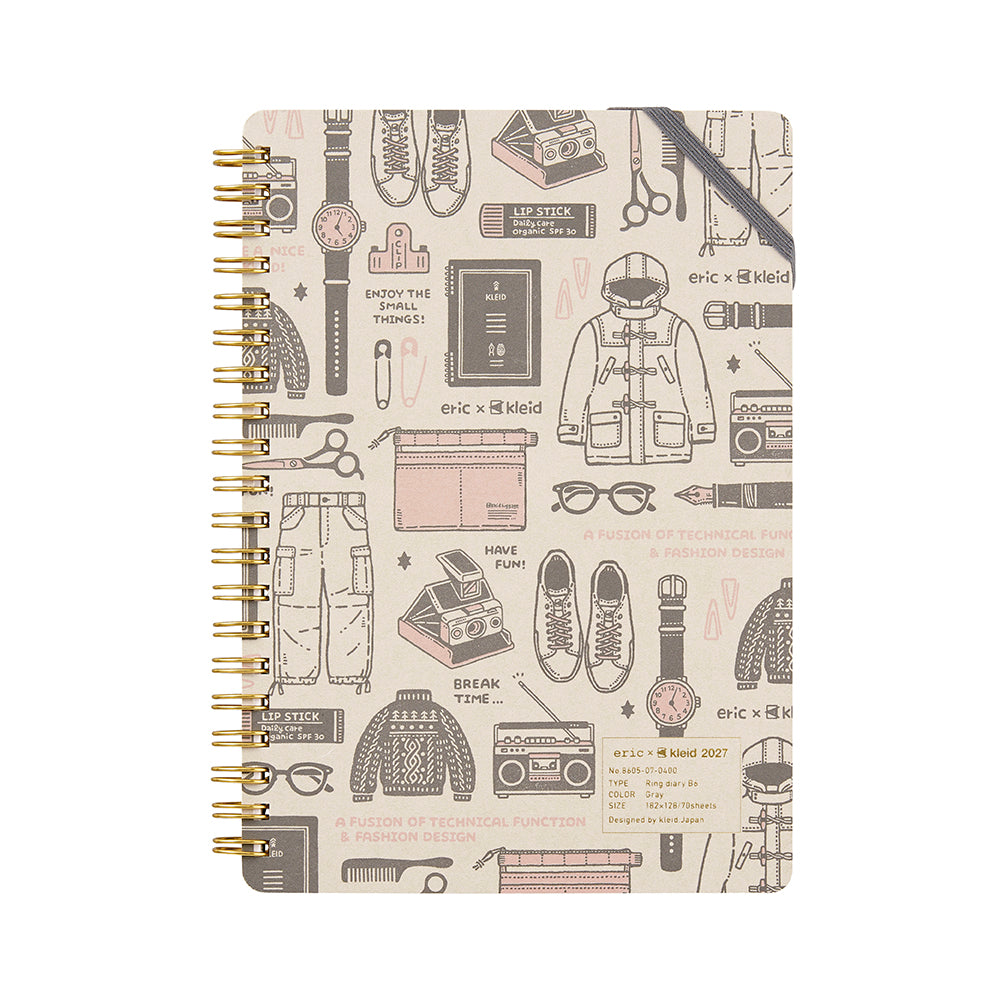 Kleid x eric Ring Diary - 2027 - B6 (Coming Soon)