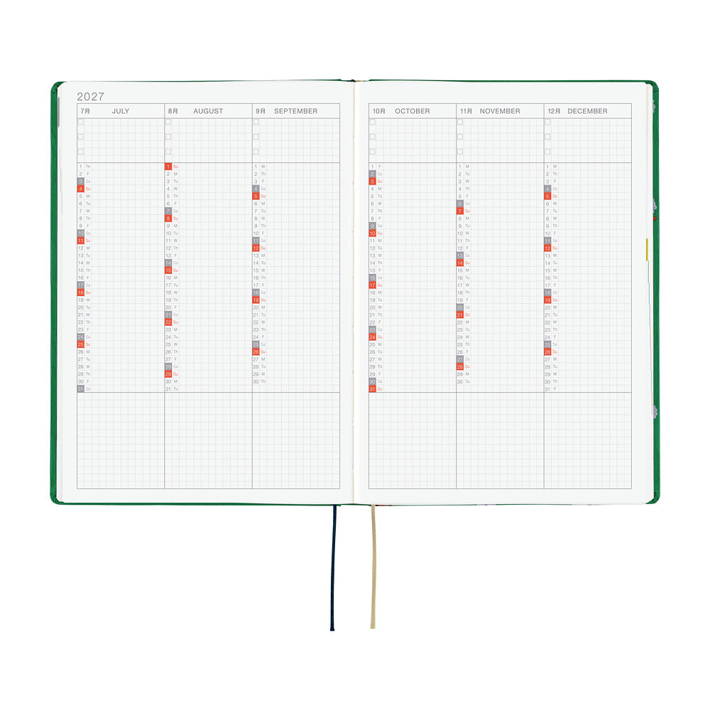 Hobonichi Techo HON 2027 - A5 - Bow & Tie: Sheep Sheep Sheep