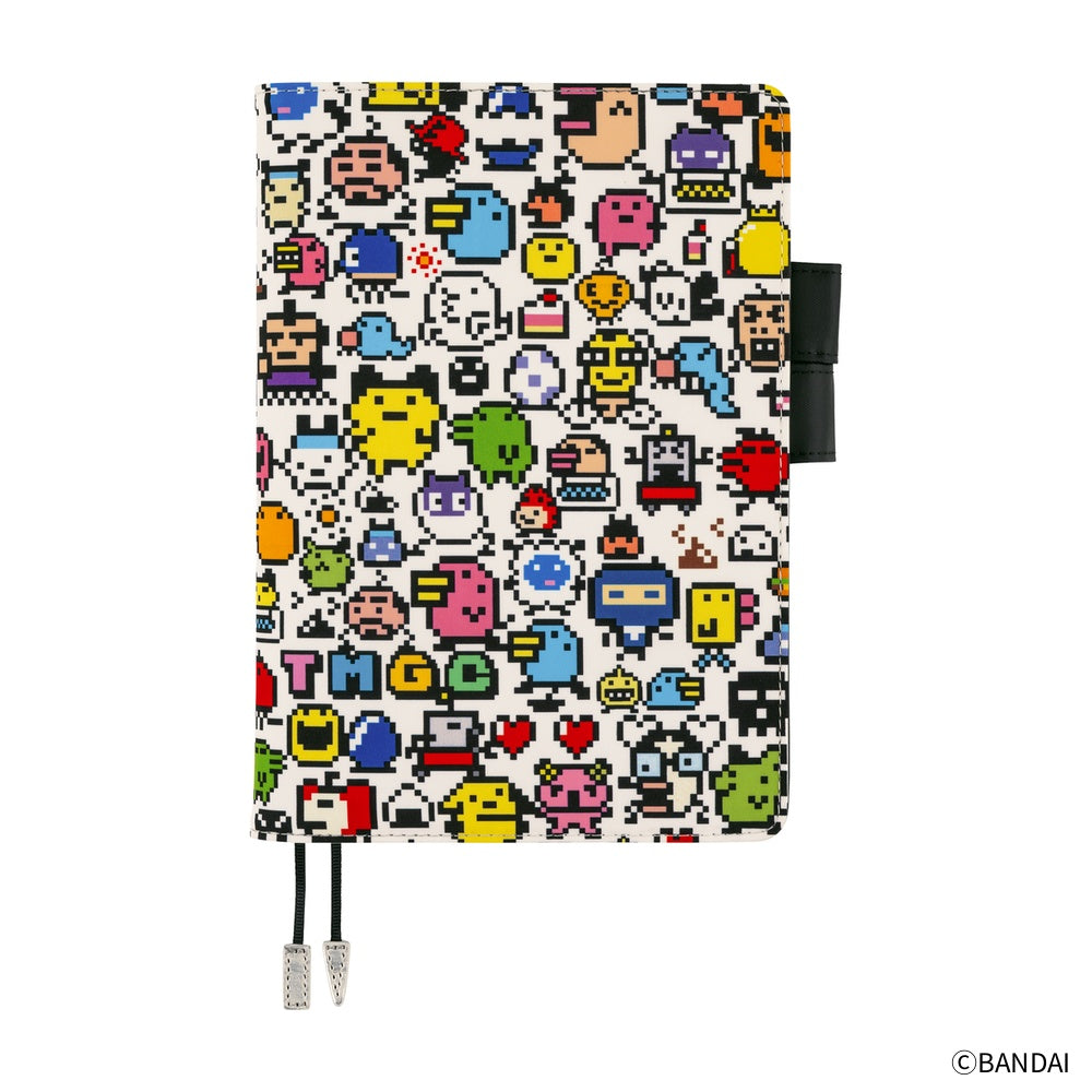 Hobonichi Techo Cousin Book & Cover 2026 - Tamagotchi: Tamagotchi Techo Discovered! - April Start - A5