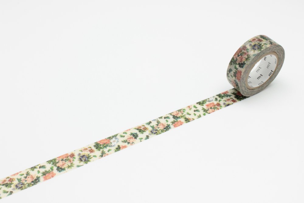 mt deco Washi Tape - mini flower botanical art