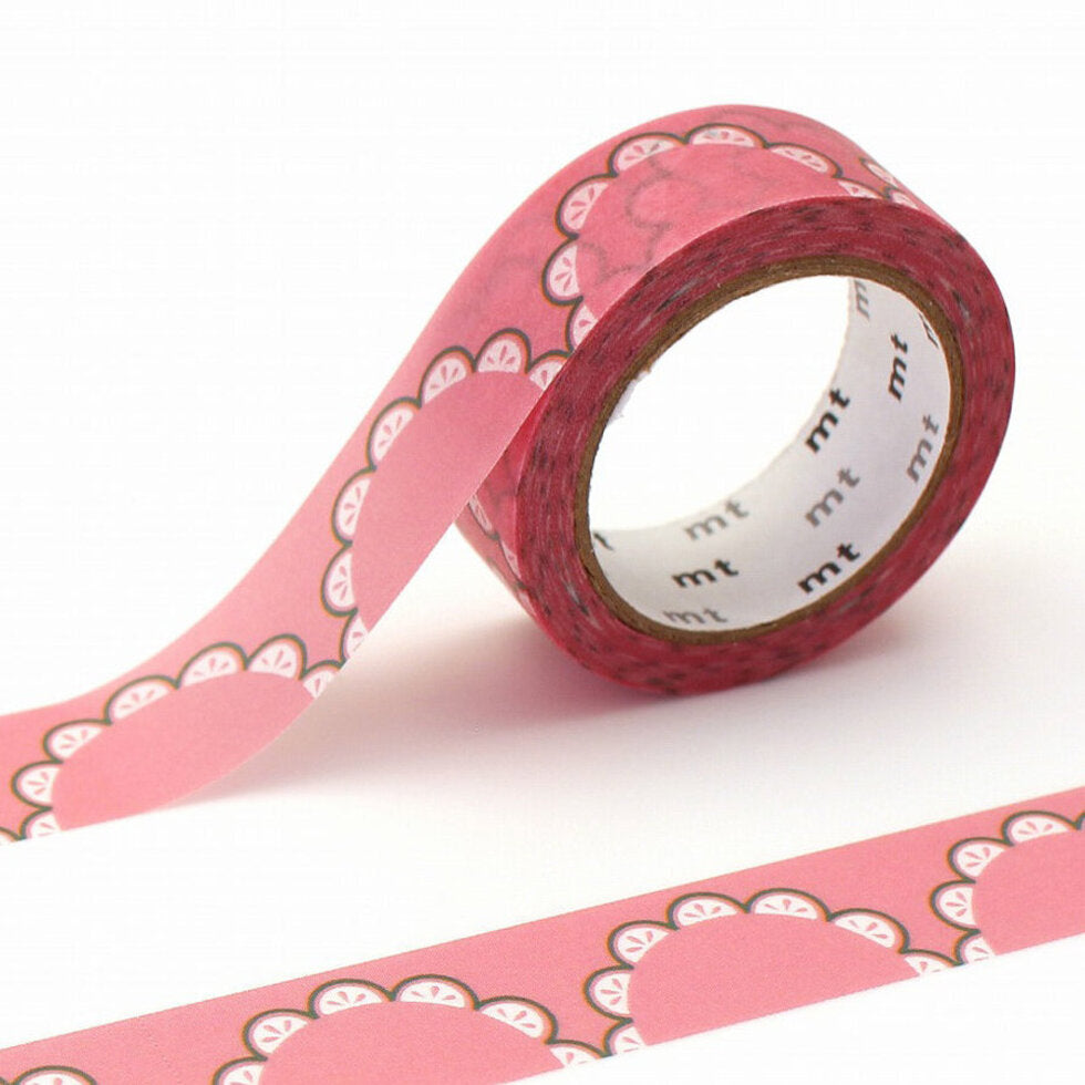 mt Washi Tape - retro design floral lace