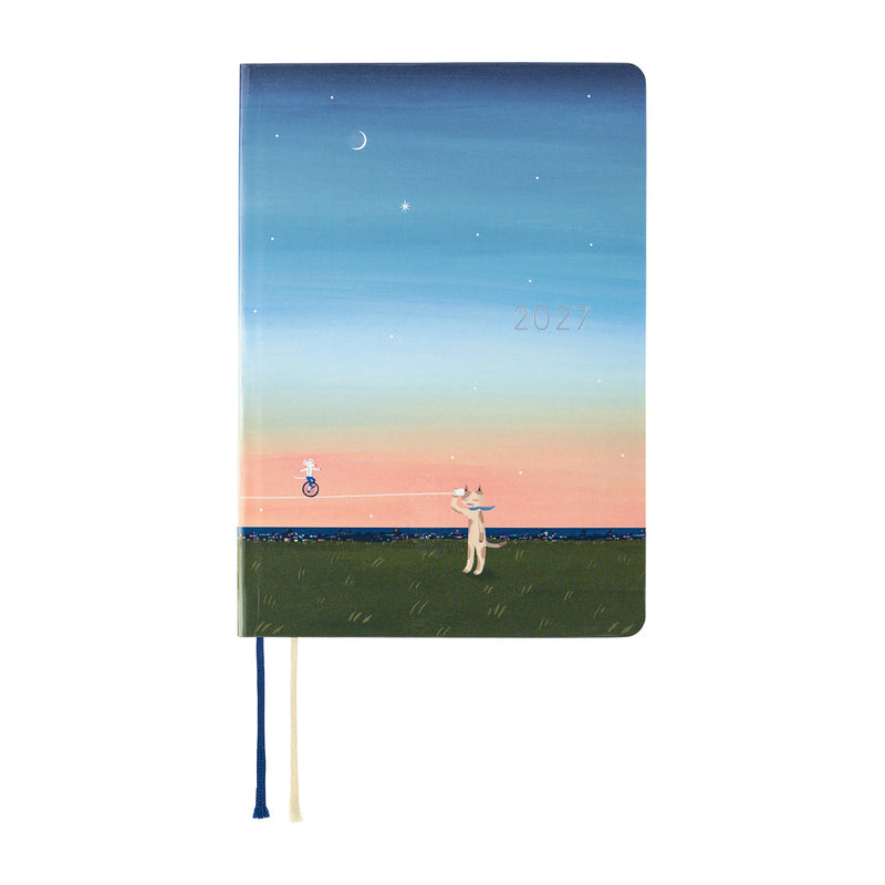 Hobonichi Techo HON 2027 - A6 - Hiroko Kubota: String Telephone Until the Moon is Full -  Japanese (Coming Soon)