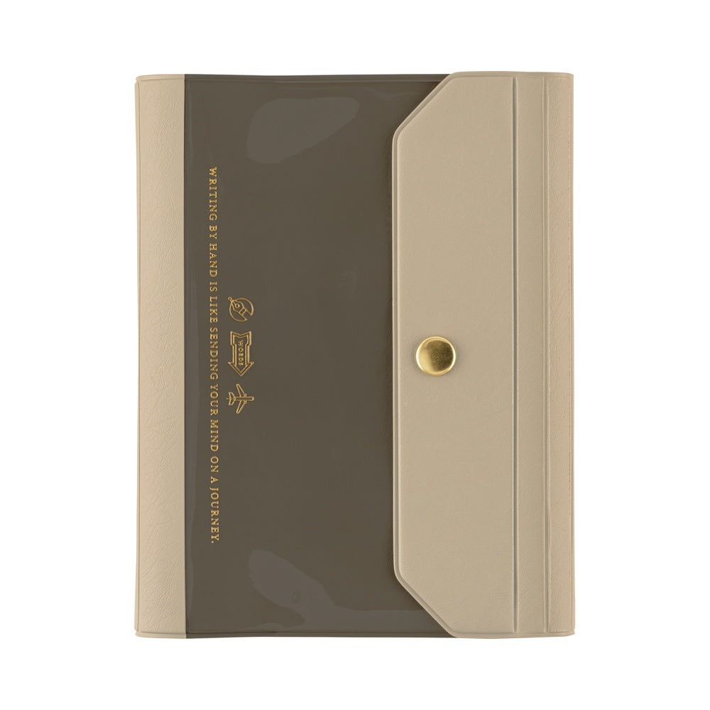Hobonichi Original Book & Cover 2026 - Alettone: Gray - April Start - A6