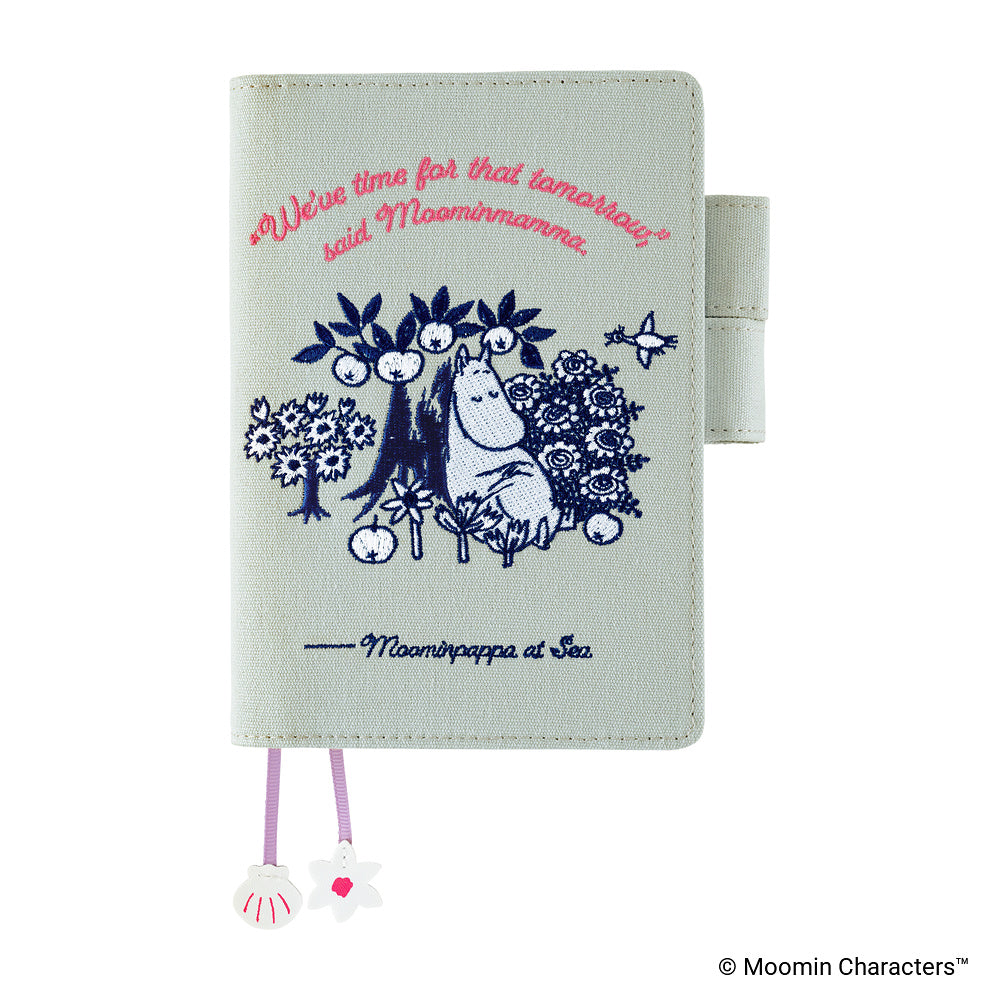 Hobonichi Original Cover 2027 - Moomin: My Yard (Pale Mint) - A6
