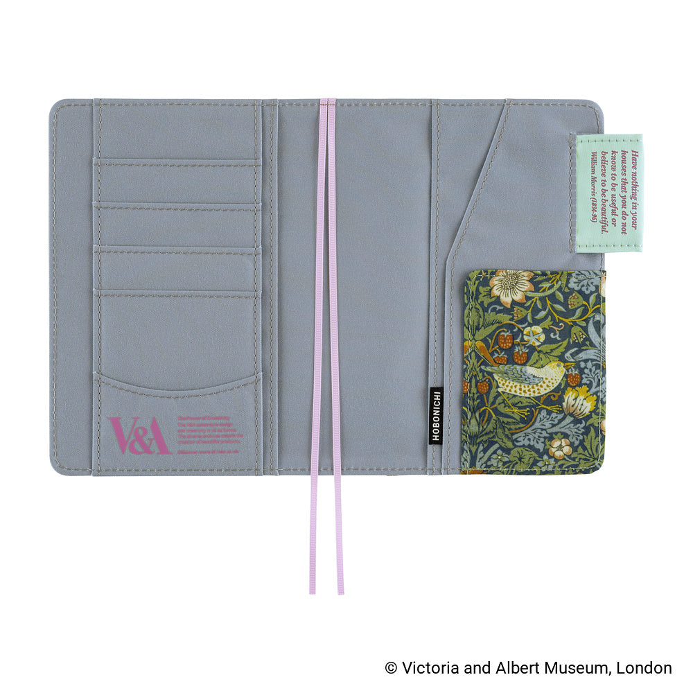 Hobonichi Original Cover 2027 - V&A Series: Strawberry Thief - A6