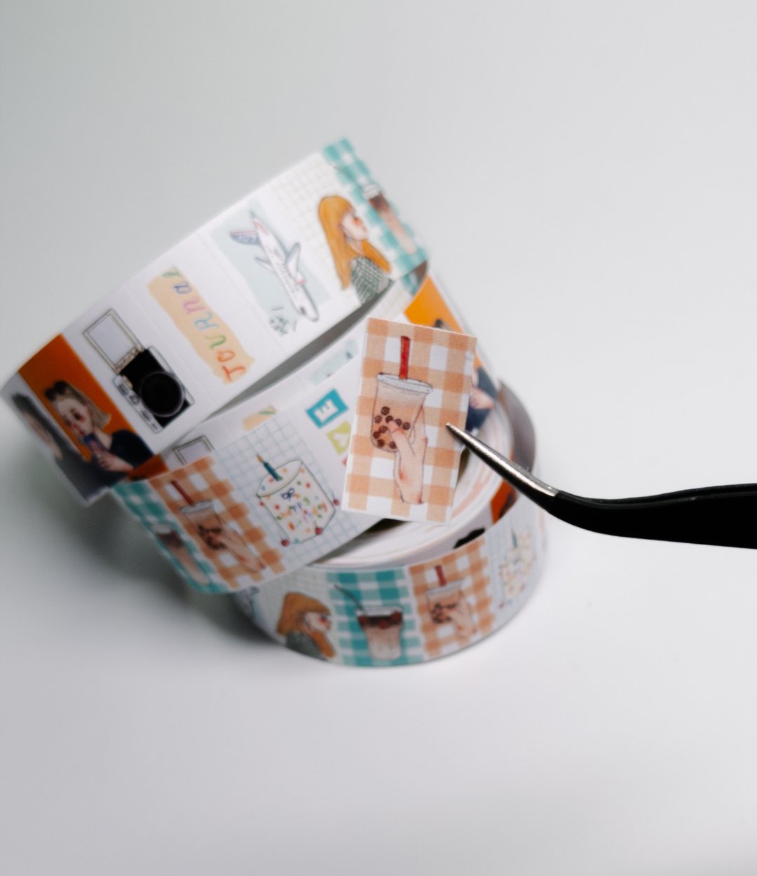 La Dolce Vita Label Sticker Roll - Set Off On A Journey