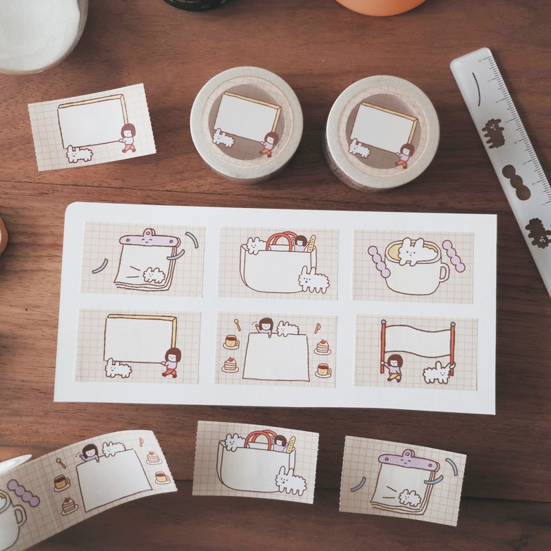 Yohand Studio Tearable Sticky Memo Tape - Everyday Moments