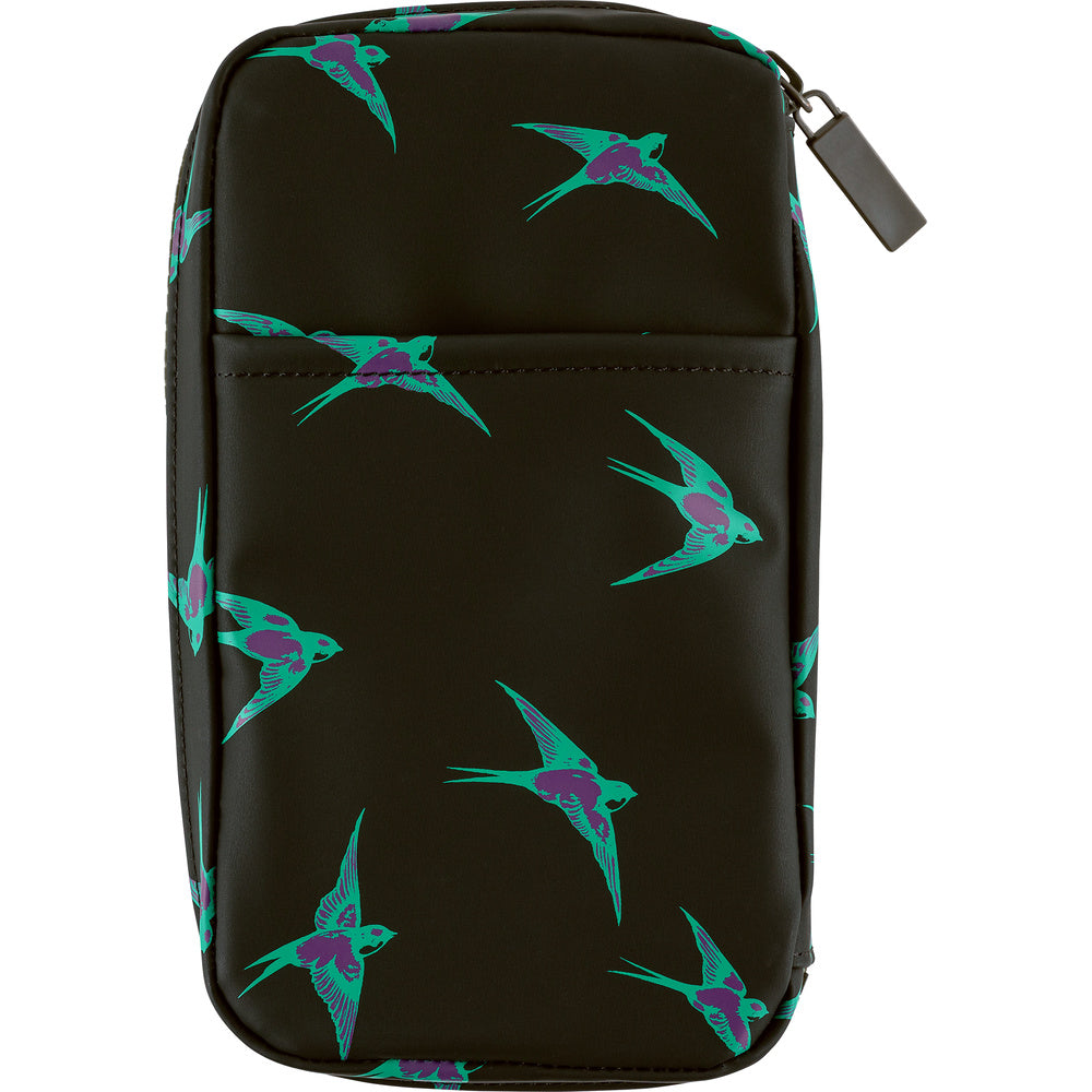 Hobonichi 2027 Small Drawer Pouch - Natal Design: Lucky Swallow