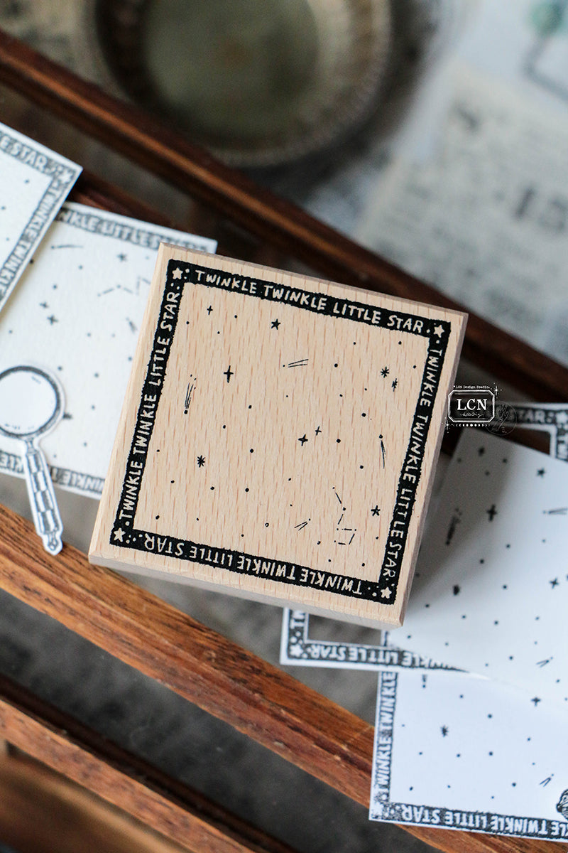 LCN Wooden Rubber Stamp - Autumn 2025
