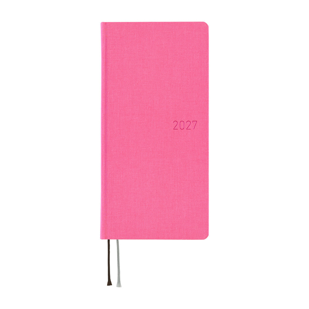 Hobonichi Techo Weeks 2027 - Colors: Pink Sapphire