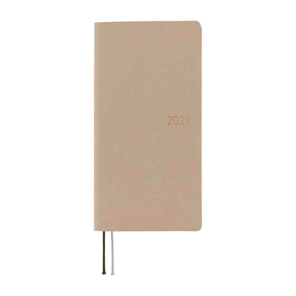 Hobonichi Techo Weeks 2027 - Smooth: Café au Lait