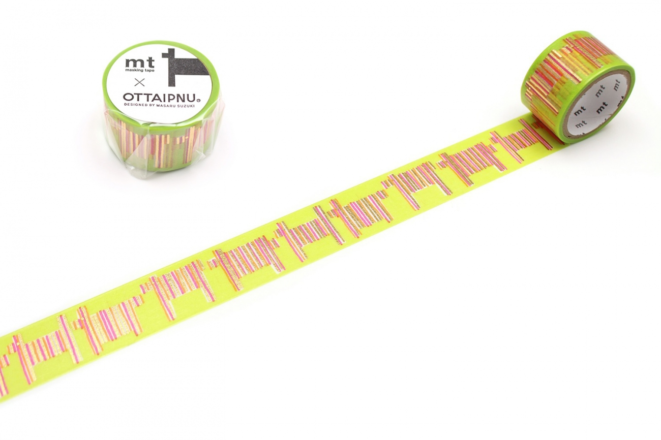 mt x OTTAIPNU Washi Tape - Stripe Dog