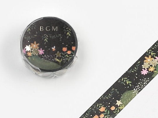 BGM Washi Tape - Firefly Forest