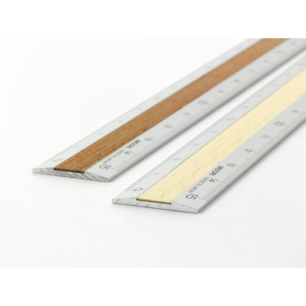 Midori Aluminum Wooden Ruler