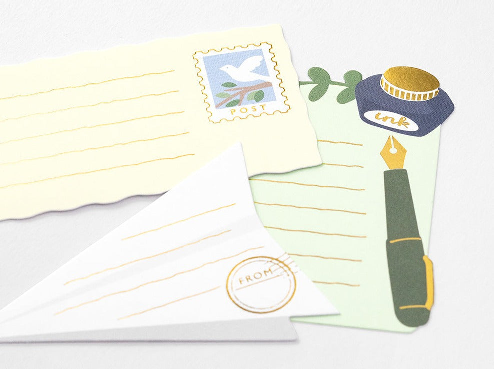 Paper Craft Museum Message Sticker - Letters