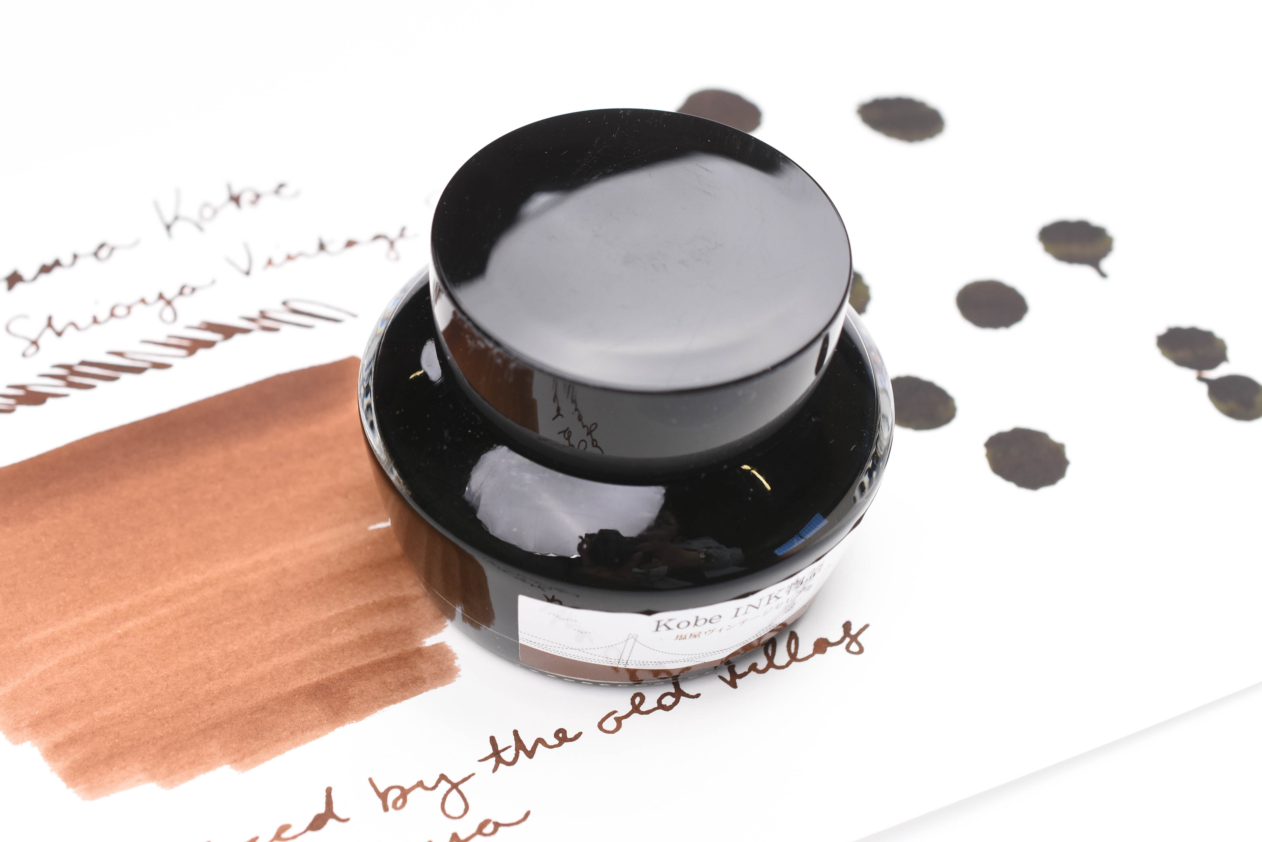 Nagasawa Kobe Ink No.52 Shioya Vintage Sepia 塩屋骨董棕