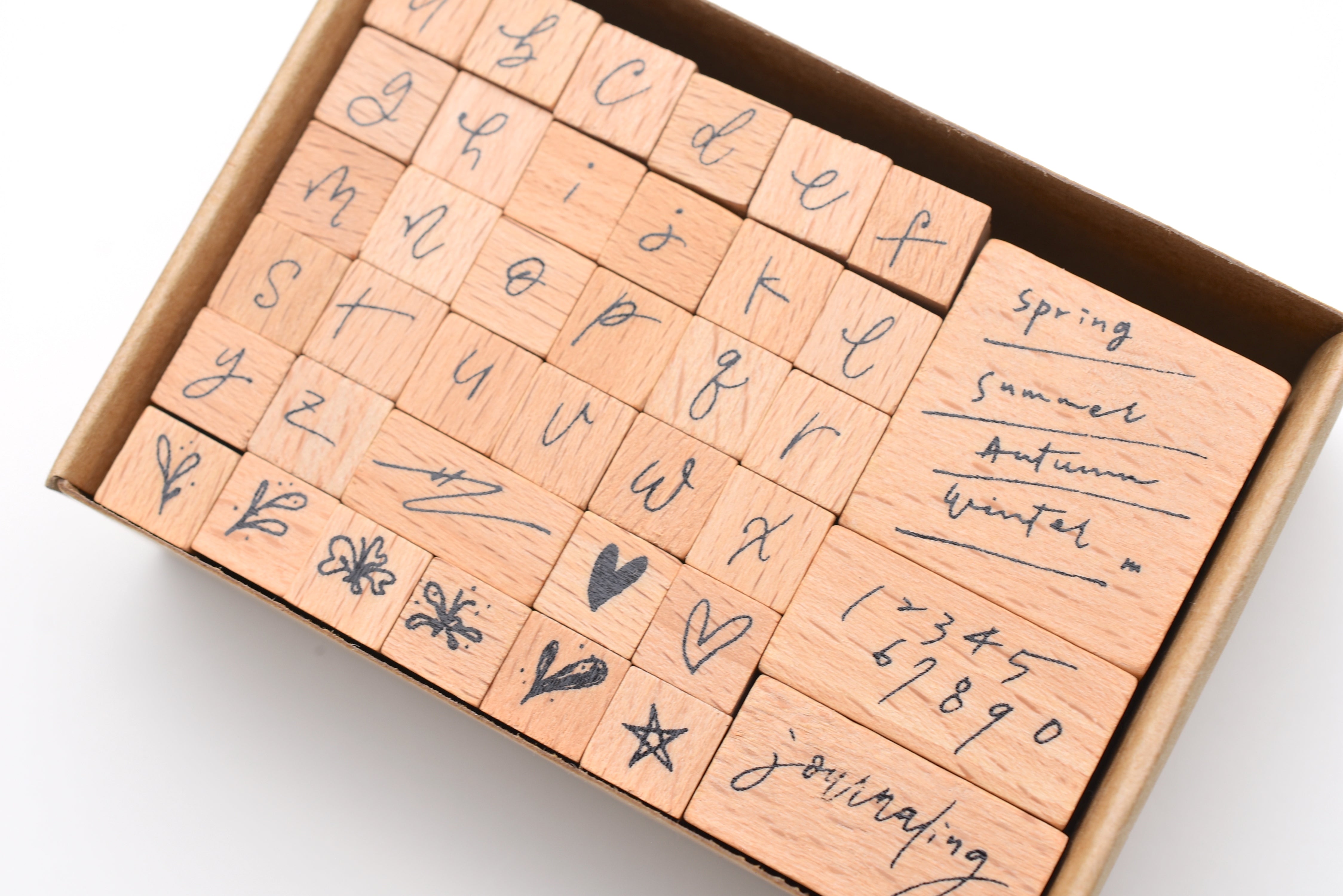 Mr. Eggplants Editor's Stamp Set - Alphabet