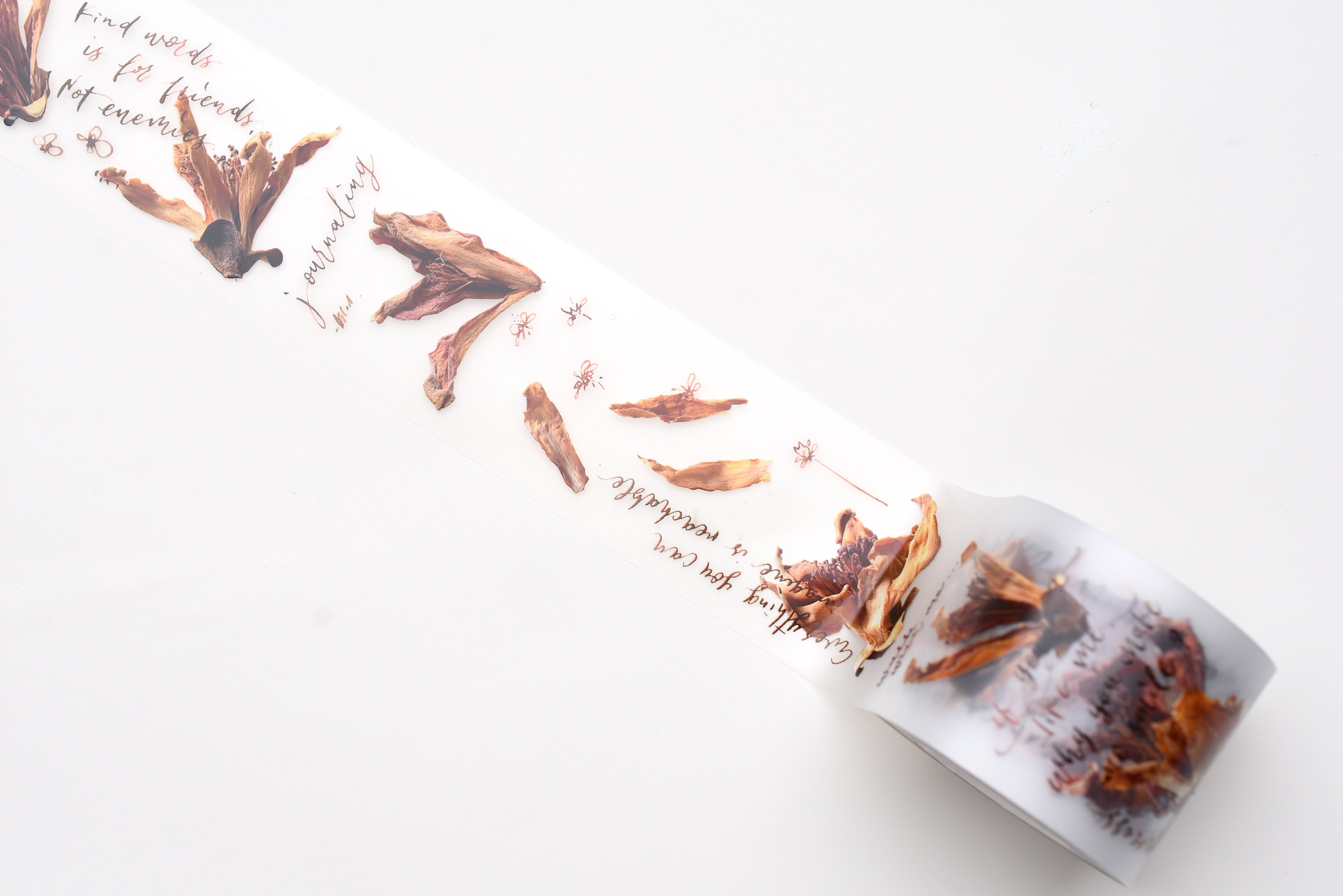 Mr. Eggplants Matte PET Tape - Kapok Flowers