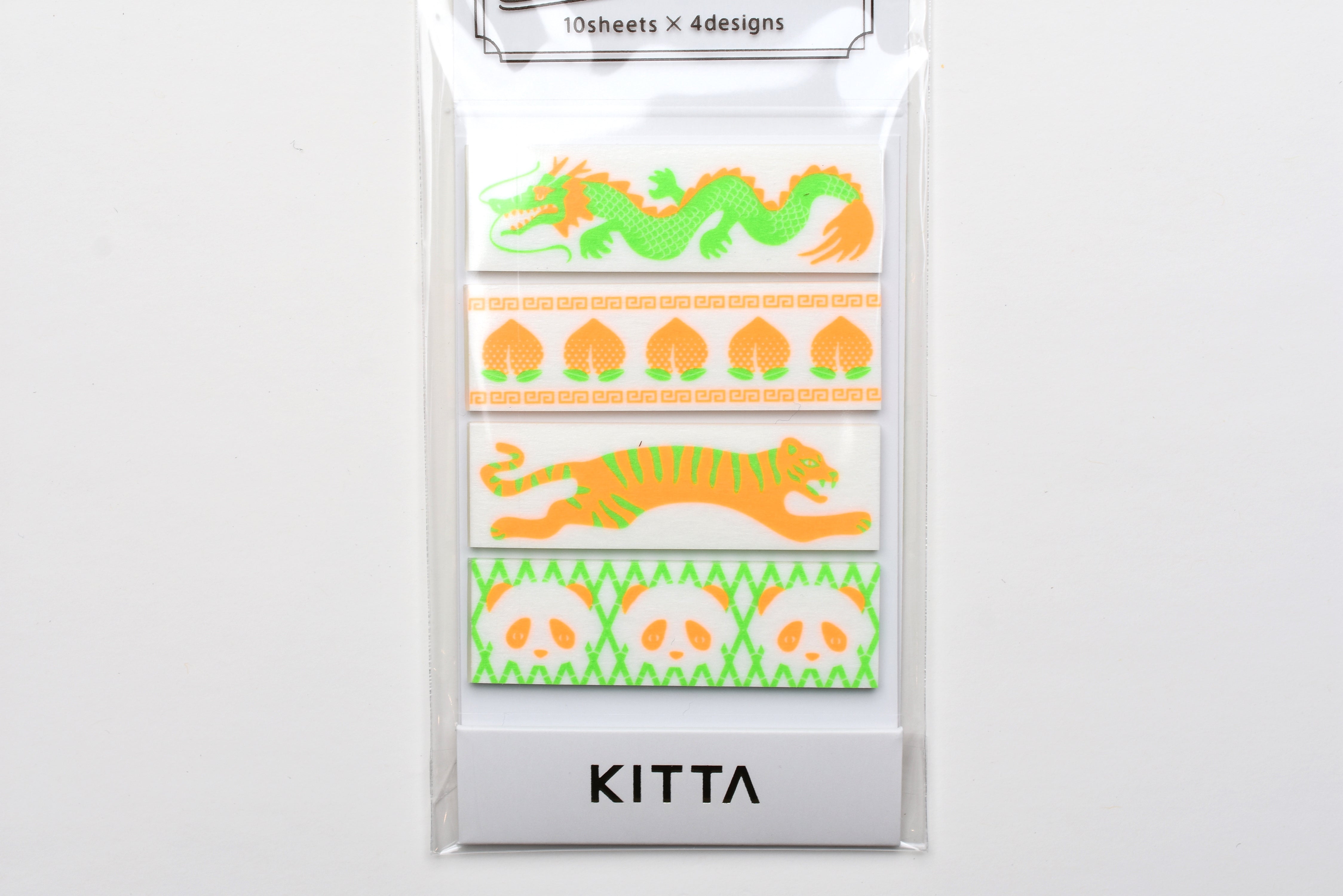 Kitta Portable Washi Tape - Fluorescent - Oriental