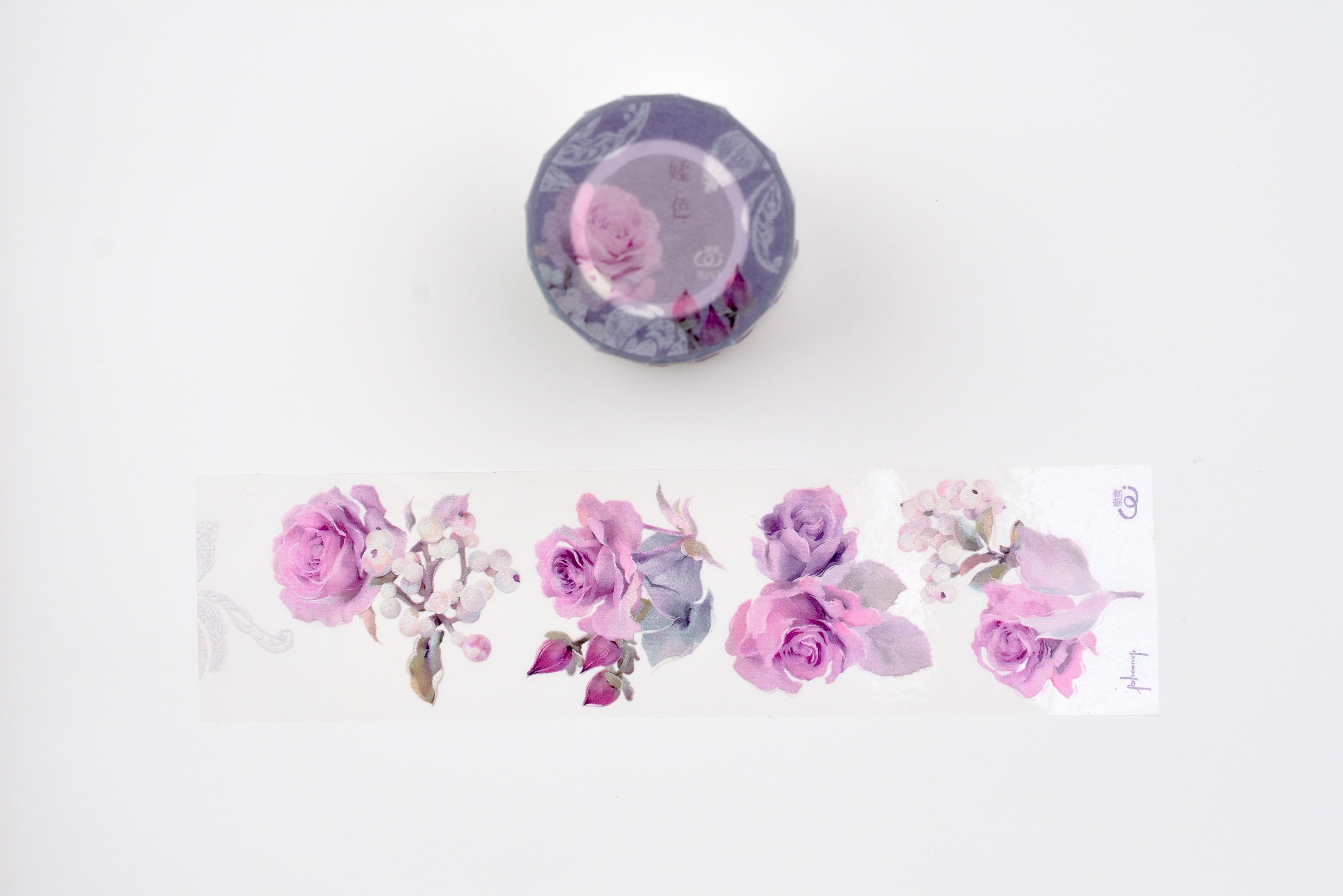 Loi Design Clear PET Tape - Rose Tea