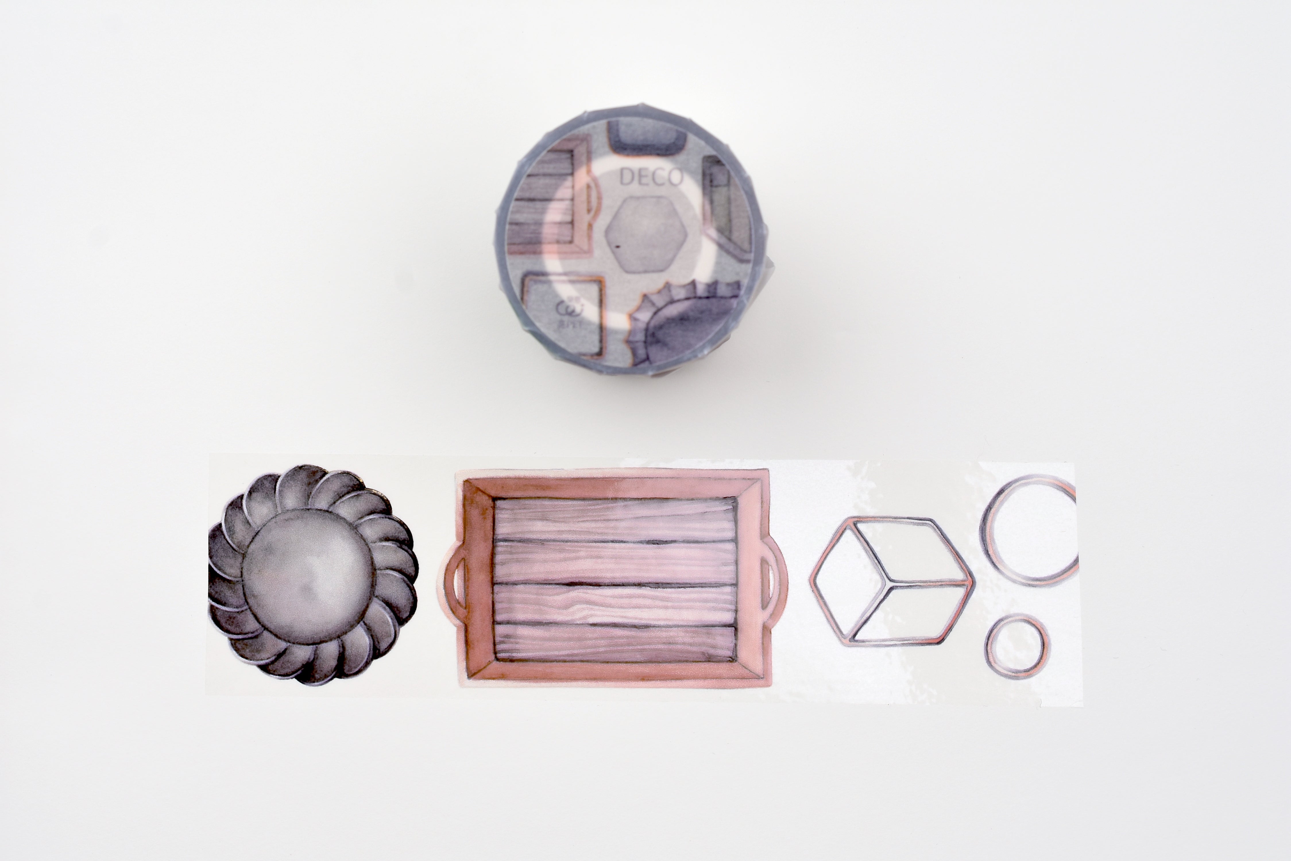 Loi Design Clear PET Tape - Deco