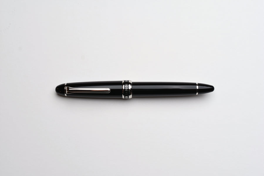 Sailor Naginata-Togi Fountain Pen - Silver Trim
