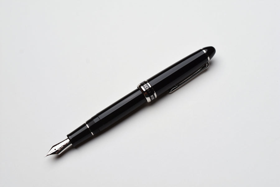 Sailor Naginata-Togi Fountain Pen - Silver Trim