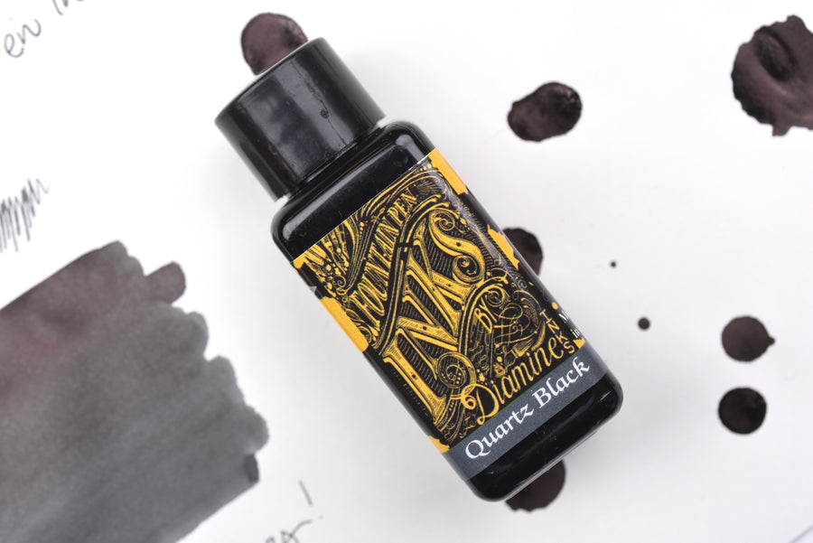 Diamine Fountain Pen Ink - Quartz Black - 30mL