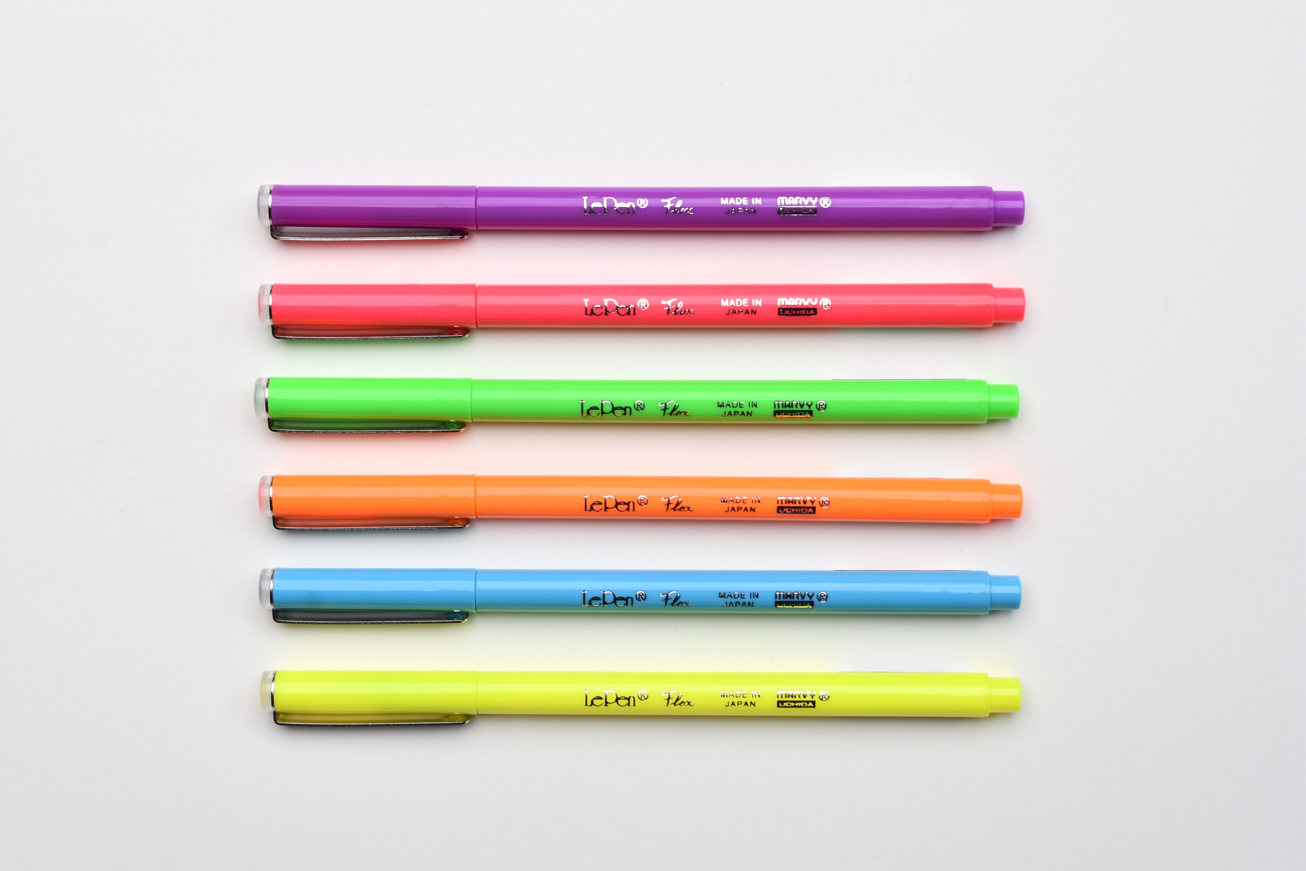 Marvy Le Pen Flex Brush Pen - Neon